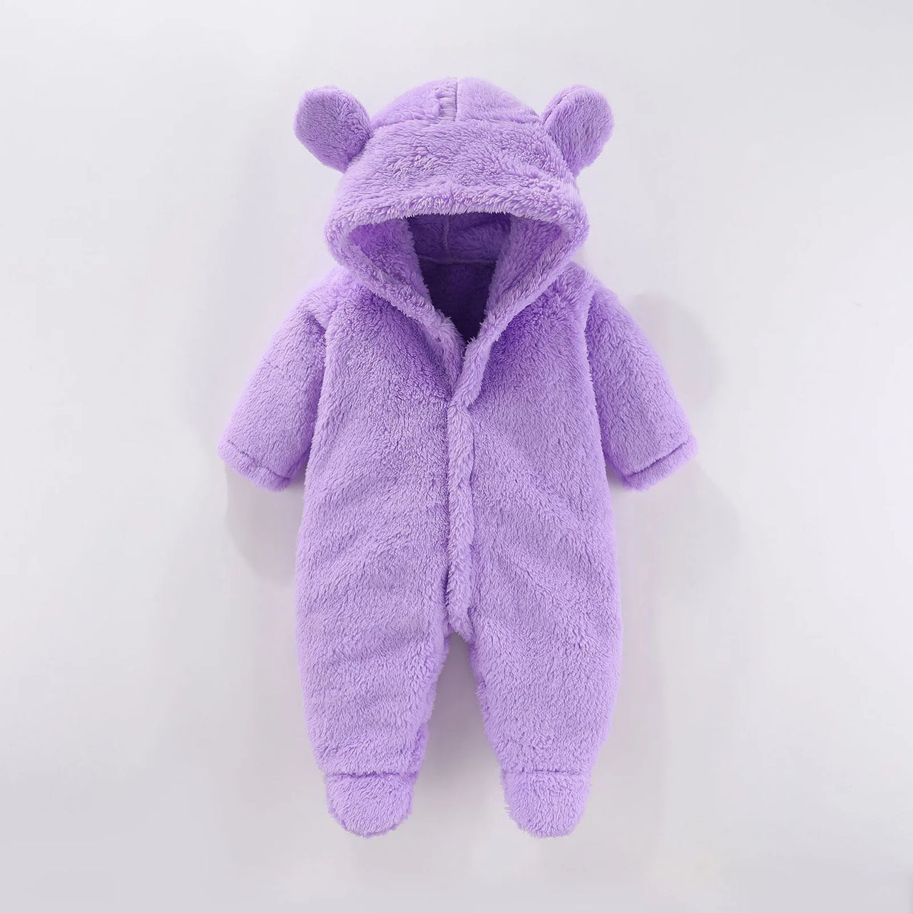 Mini Fashion™ - Kombinezon z polaru z kapturem - Odzież dziecięca
