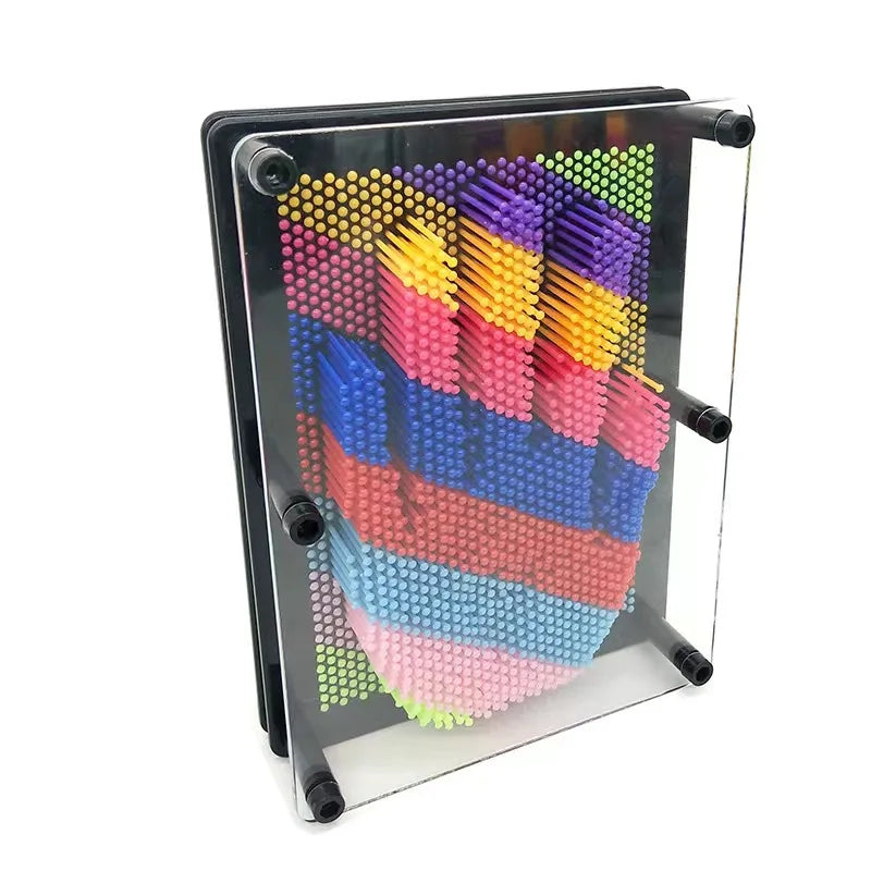 PinArt 3D – Kreatywne i interaktywne – rzeźba tablicy