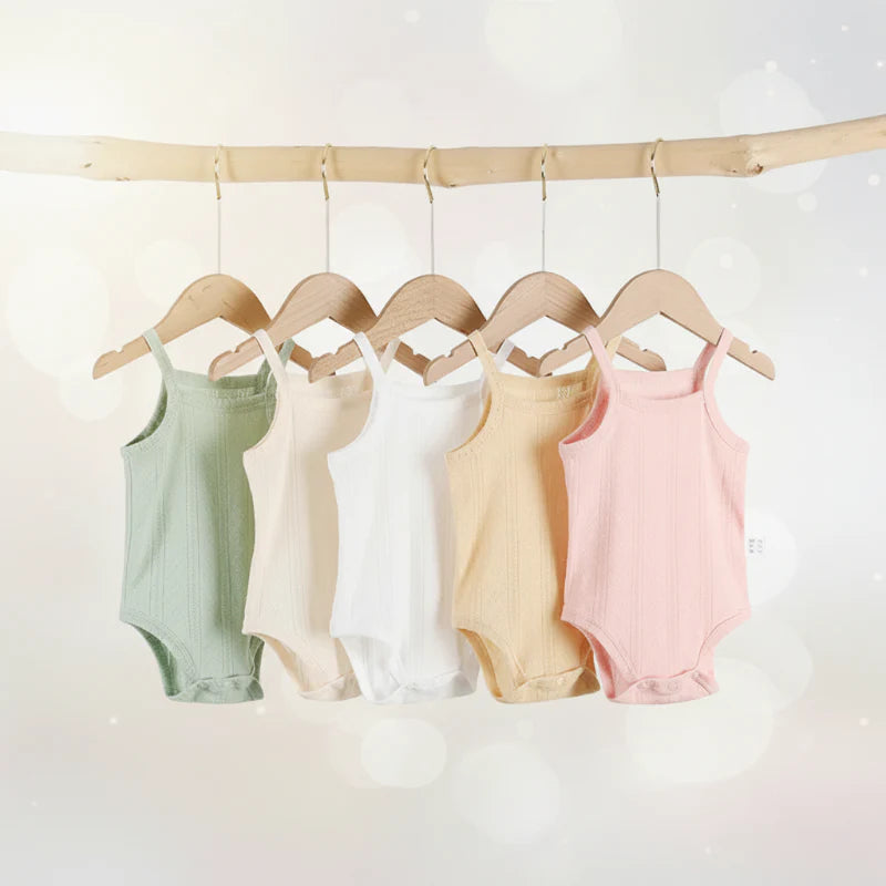 Summer Bodysuit – Lekki i wygodny – dzianinowy body dla niemowląt