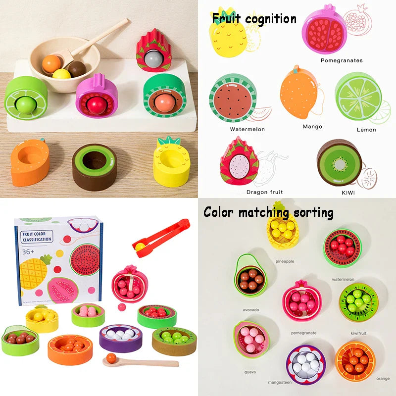 Toddler Clips™ - Gra w sortowanie - Dopasowywanie kolorów i kształtów