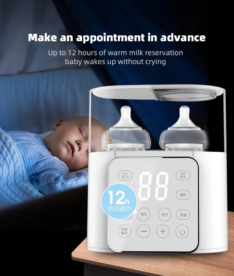 WarmEase - Zawsze idealnie ciepły - Ogrzewacz wielofunkcyjny 9 w 1 Flessenwarmer