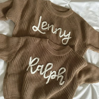 Thumbnail for Personalized Baby Sweater – Wyjątkowy i uroczy – haftowany, spersonalizowany sweterek dla niemowląt