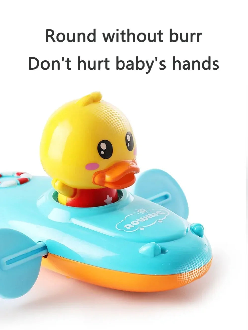 Little Duck Swim™ – Przyjaciel do kąpieli Splash Fun - gumowa kaczka do wiosłowania