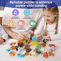 Thumbnail for ZooLetters – Zabawne i edukacyjne – Puzzle z alfabetem zwierząt dla dzieci