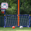 Kids Ball Games - Podwójna zabawa - zestaw zabawek do piłki nożnej i koszykówki