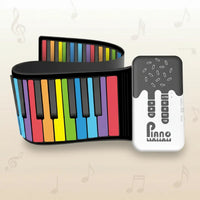 Thumbnail for Roll-up Piano Keyboard – Kreatywne i edukacyjne – składane pianino