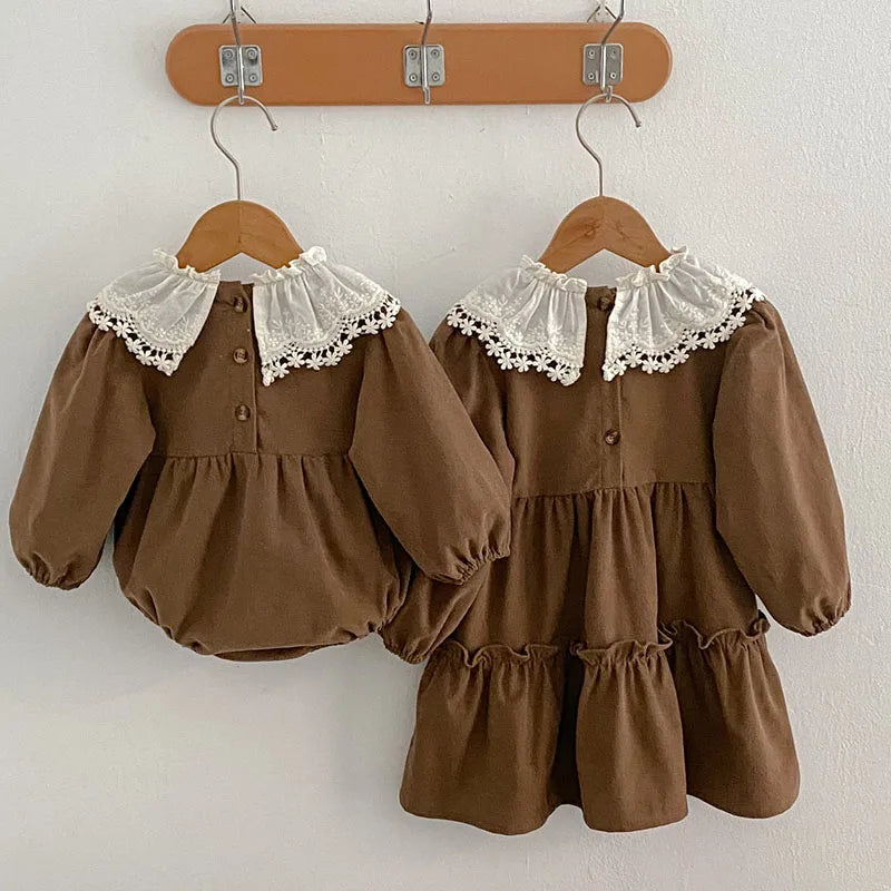 Mini Fashion™ - Wygodne i stylowe - wiosenne sukienki Romper dla dzieci