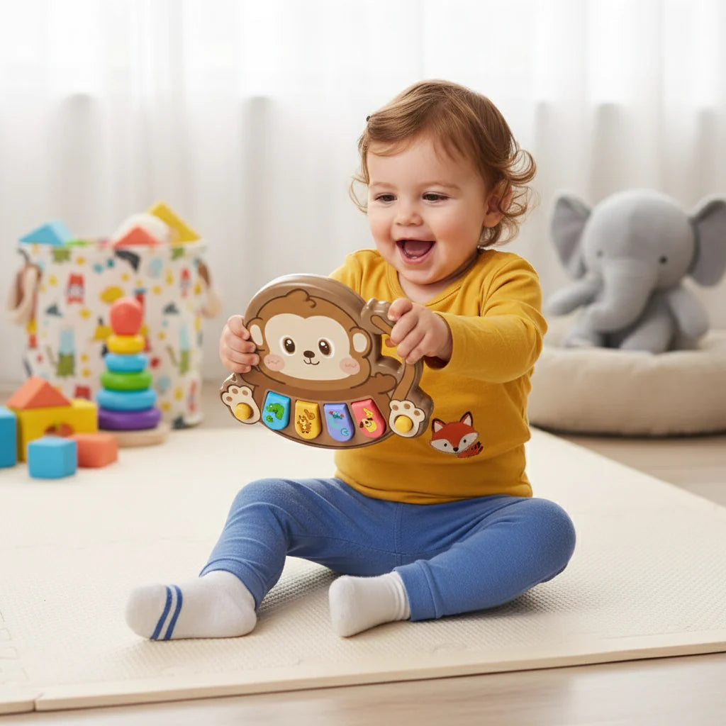 KinderKeys– Edukacyjne i zabawne – muzyczne pianino ze zwierzętami