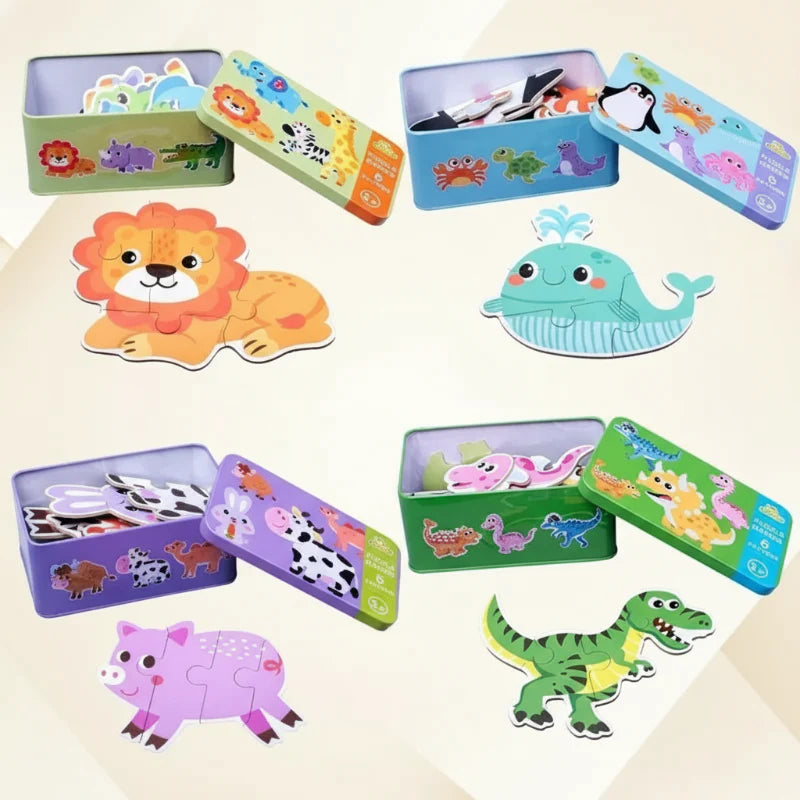 BrainBox – Nauka i zabawa – Drewniana układanka 3D