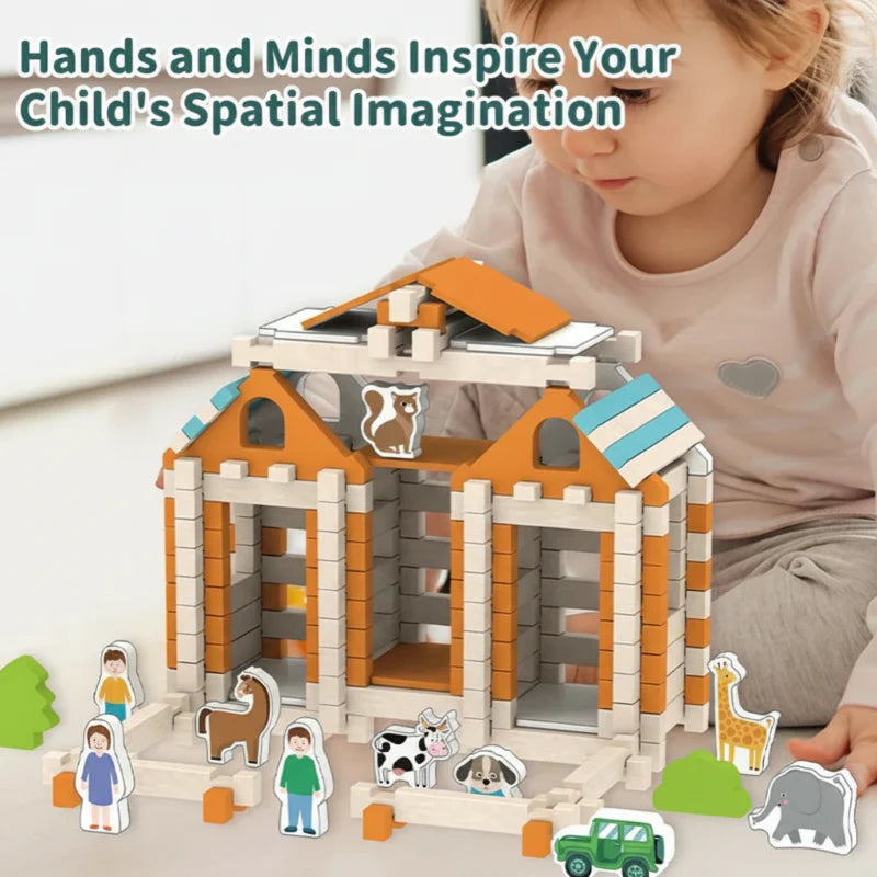 LittleBuilder – Kreatywny i edukacyjny – Zestaw konstrukcyjny