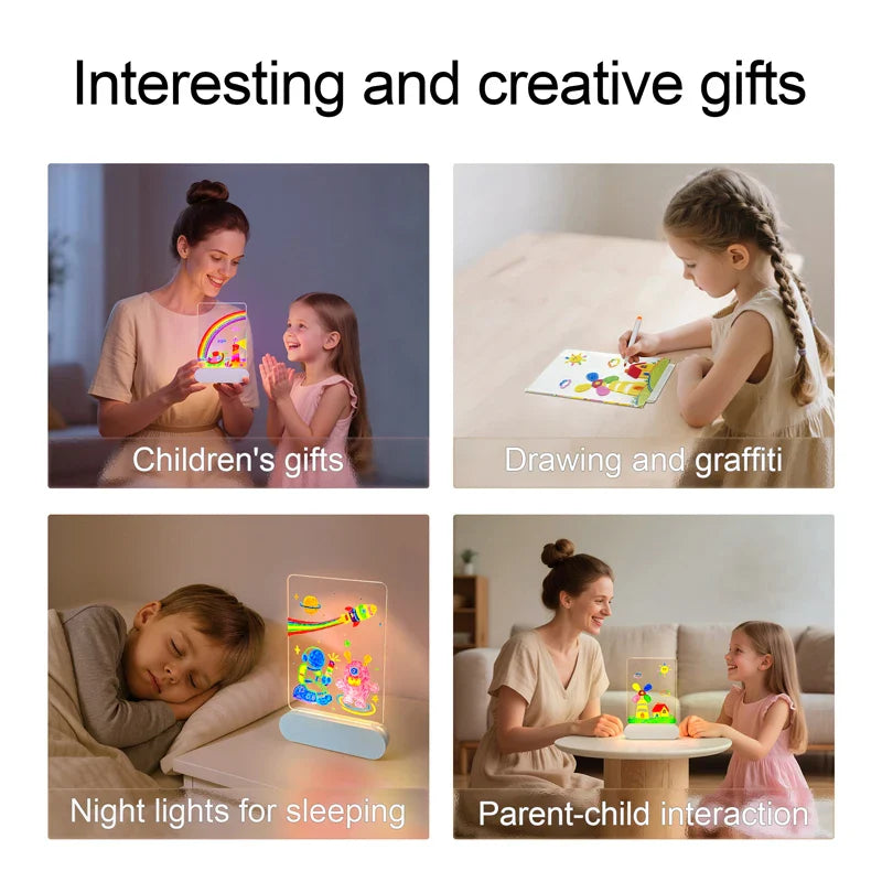 DrawingLight - Oświetlone fantazje – tablica rysunkowa z diodami LED