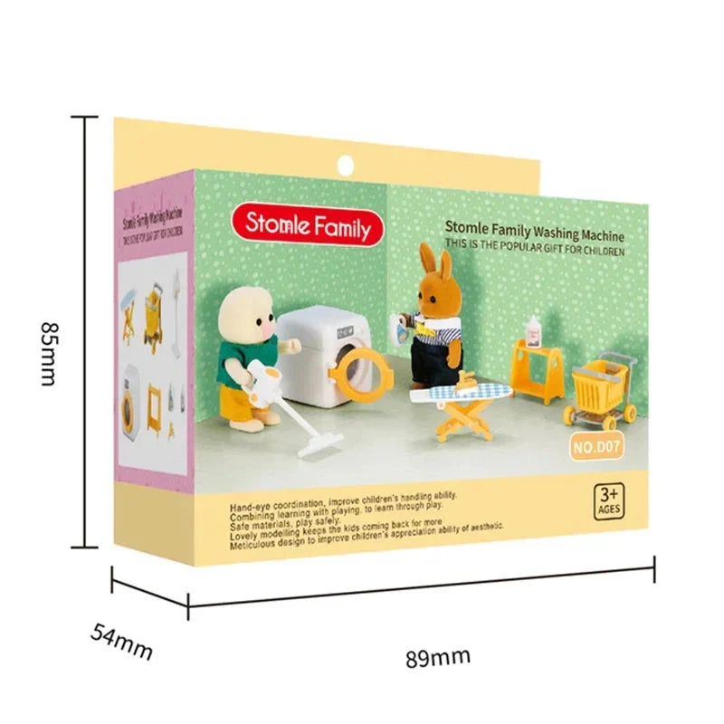Mini Washing Machine Set™ - Zabawa i edukacja - zabawny zestaw mini podkładek