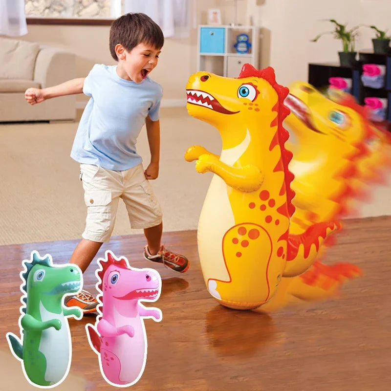 Dino Punch - Roar & Smash – zabawka bokserska dla dzieci z motywem dinozaurów