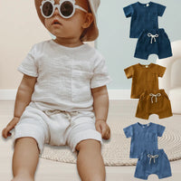 Thumbnail for Baby Summer Outfit – Lekkość i wygoda – zestaw odzieżowy