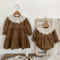 Thumbnail for Mini Fashion™ - Wygodne i stylowe - wiosenne sukienki Romper dla dzieci