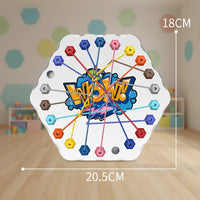 Thumbnail for Color Rope Logic Game – Myślenie i interakcja – gra planszowa