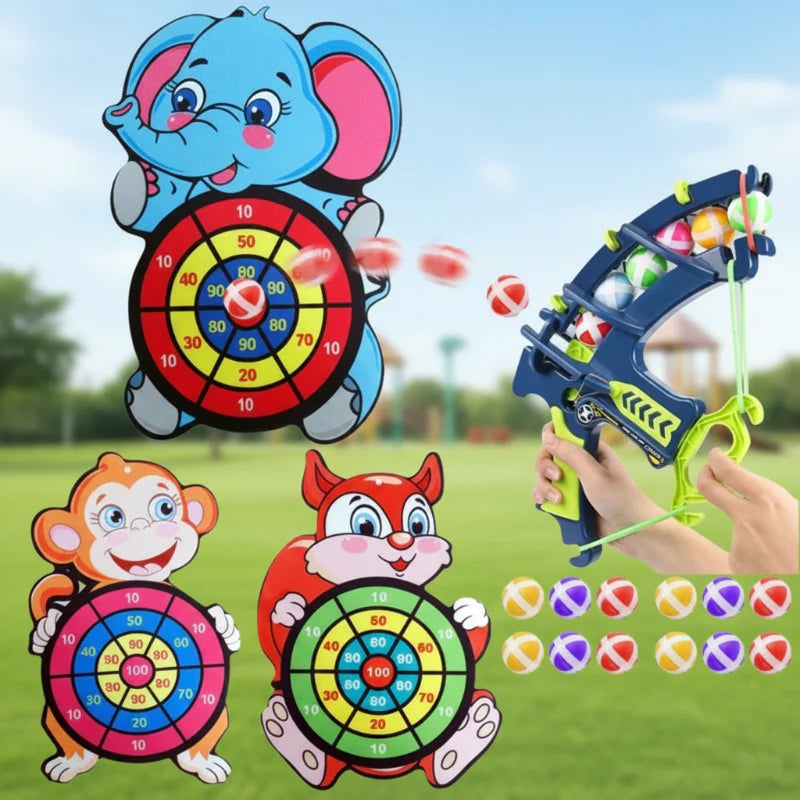 Sticky Ball Shooting Game – Aktywny i interaktywny – zestaw do gry w rzutki
