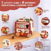 Thumbnail for BusyRide – Edukacyjny i wszechstronny – drewniany zestaw Montessori