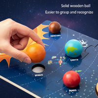 Thumbnail for Wooden Solar System – Edukacyjny i odkrywczy – zestaw zabawowy „Planety”