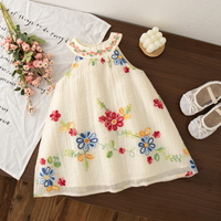 Thumbnail for MiniFlora – Lekka i urocza – haftowana sukienka dla małych dziewczynek