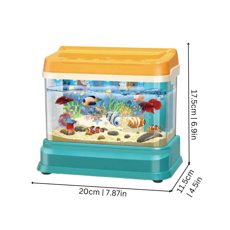 Aqua Friends – Nauka i zabawa - Gra w łowienie ryb w akwarium