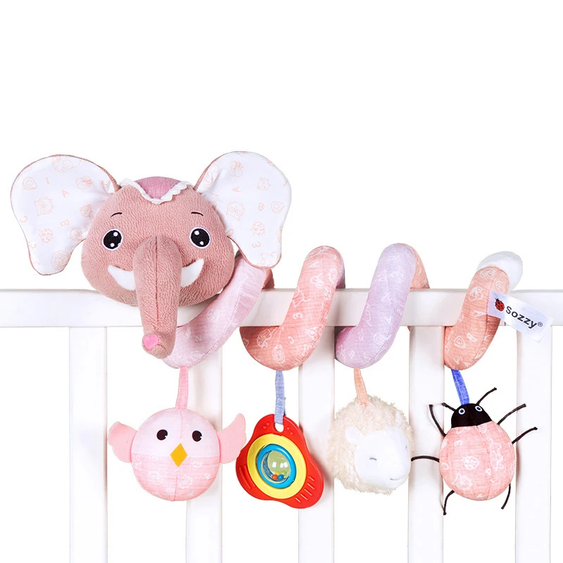 Baby Spiral Toy™ - Fotelik samochodowy i zabawki do wózka