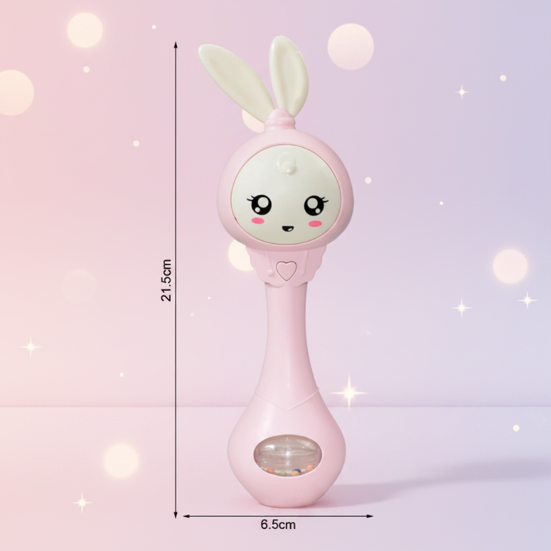 Fun Animal Rattle – Wesołe i edukacyjne – grzechotka dla niemowląt