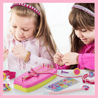 Thumbnail for Craft Kids – Kreatywność i nauka – zestaw bransoletek do robienia na drutach dla dzieci