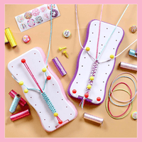 Thumbnail for Craft Kids – Kreatywność i nauka – zestaw bransoletek do robienia na drutach dla dzieci