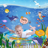 Thumbnail for TinyWave – Wesoła i rozwijająca – sensoryczna mata wodna dla niemowląt