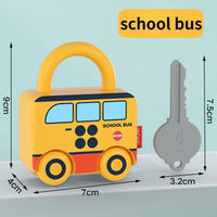 Thumbnail for Puzzle Locks™ – Samochodzik w kształcie kłódki – Zabawka Montessori