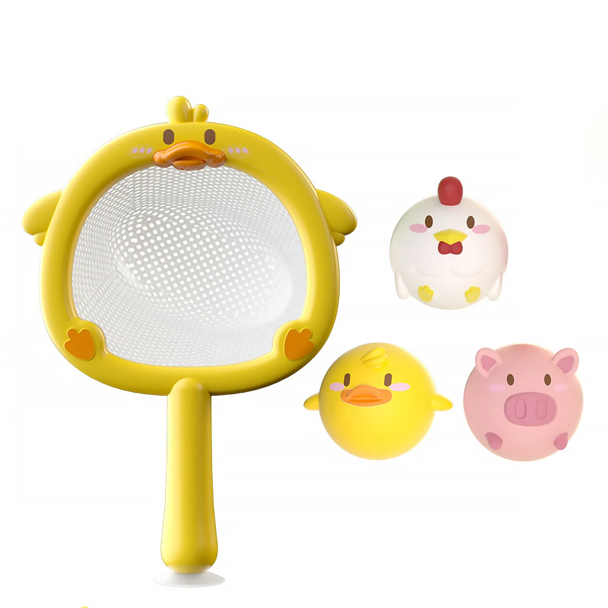 Squeaky Splash™ – Impreza w wannie - Siatka na ryby w wannie