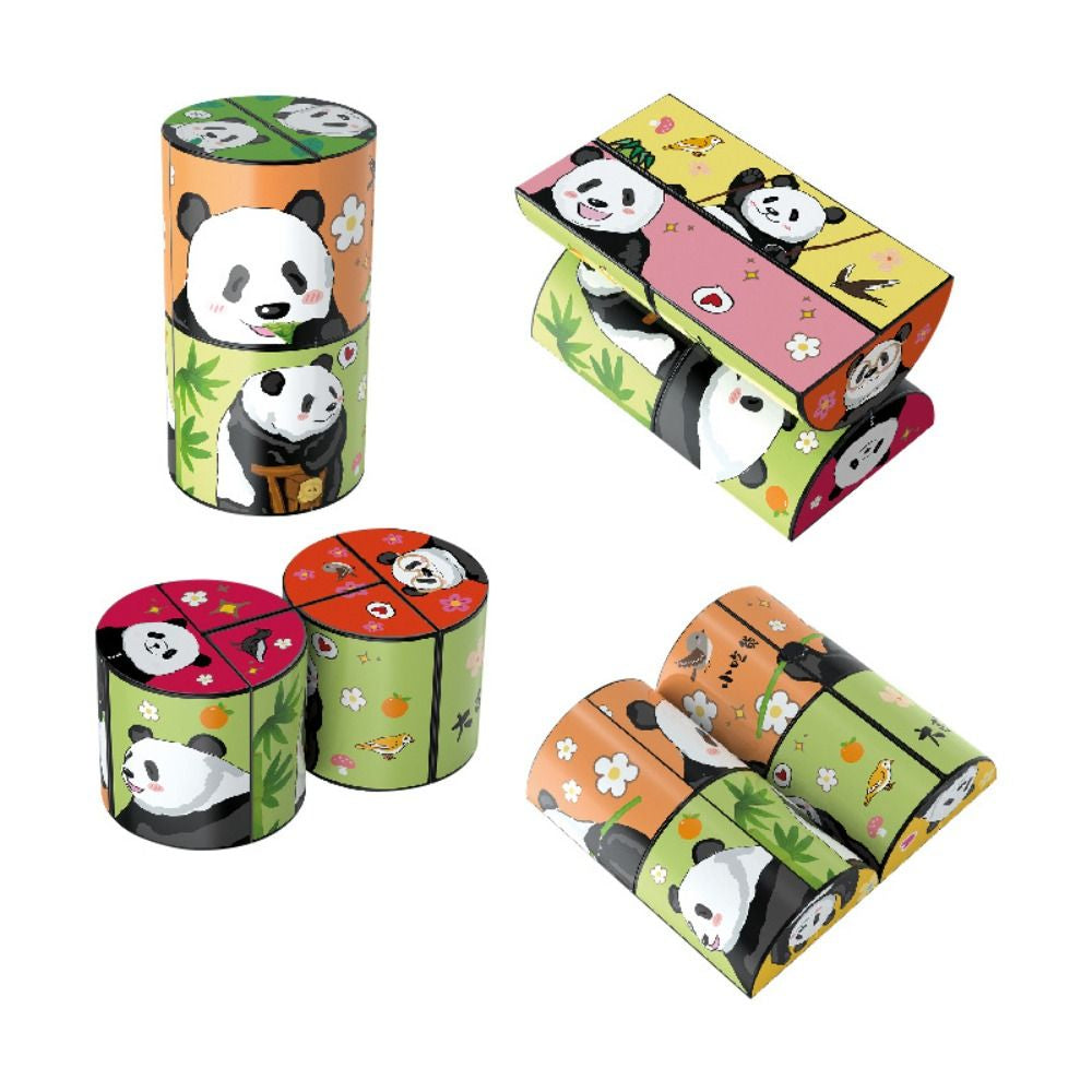 Panda Puzzle™ - Łamigłówka z pandą - Zabawa edukacyjna