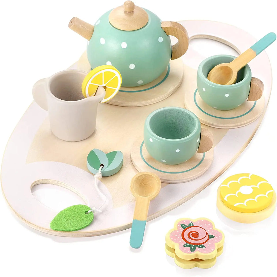 15pcs-Wooden-Tea-Toys-Pretend-
