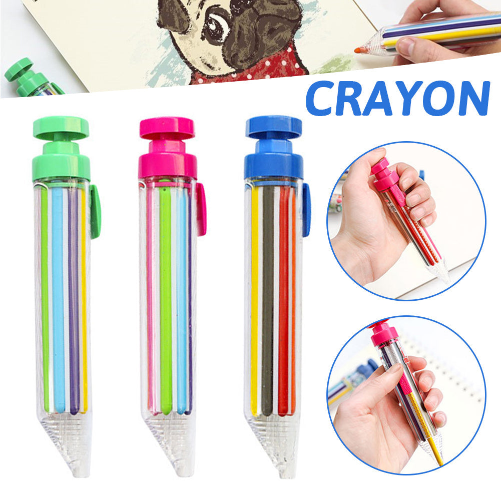 Push Crayon Pen™ - Wielokolorowa kredka - Kreatywne akcesoria