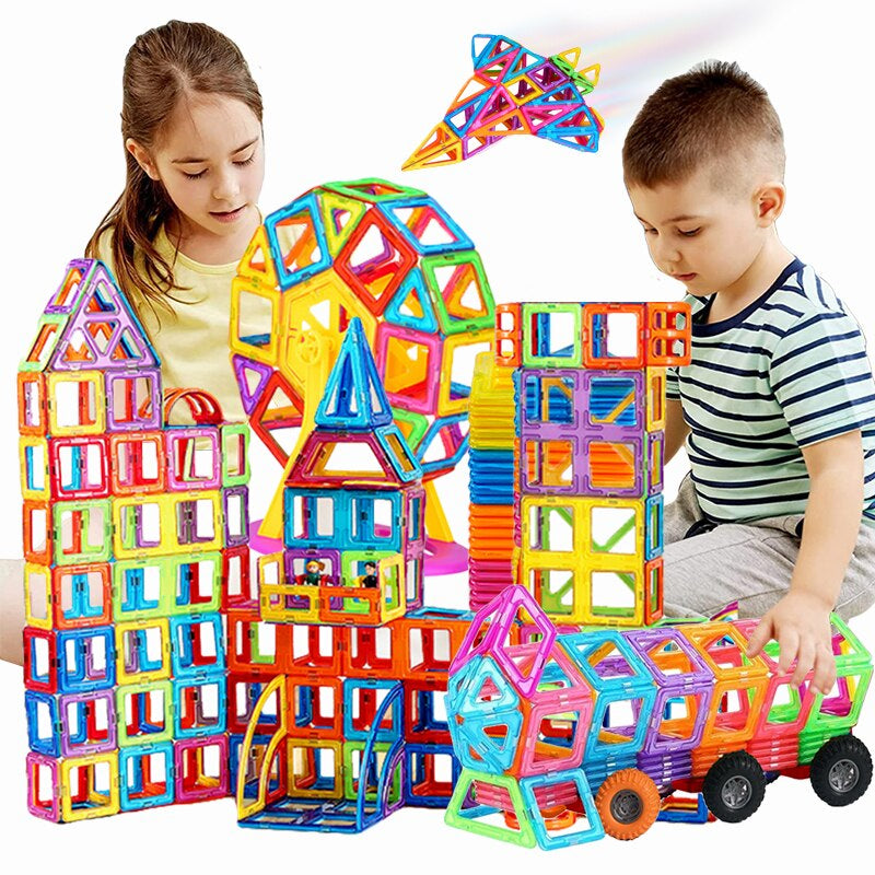 Magnet Building Blocks™ - Magnetyczne klocki - Kreatywność