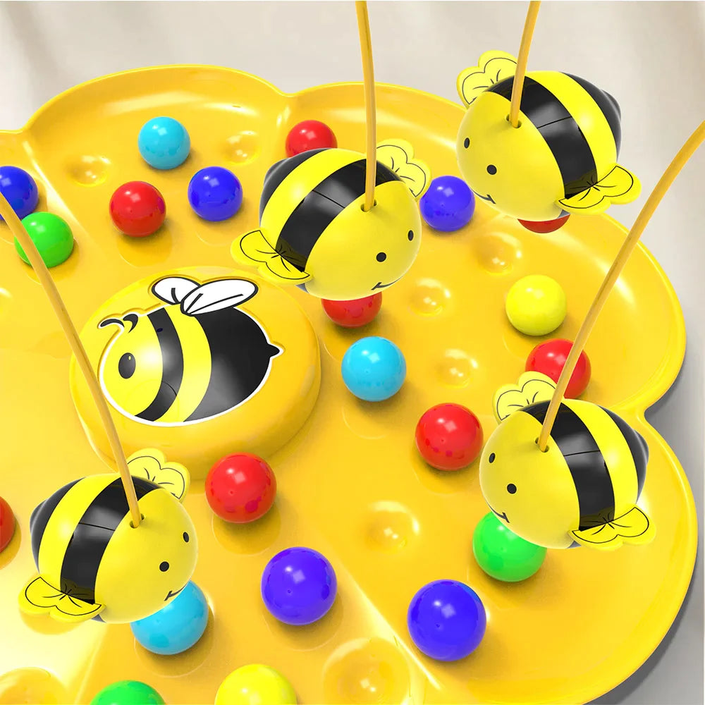 Buzzy Bee Magnetgame™ - Magnetyczna gra planszowa - Pszczółki