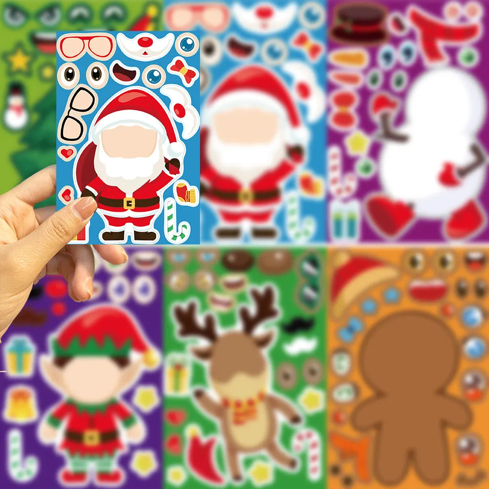 Christmas Stickerset™ - Naklejki świąteczne - Świąteczne ozdoby DIY