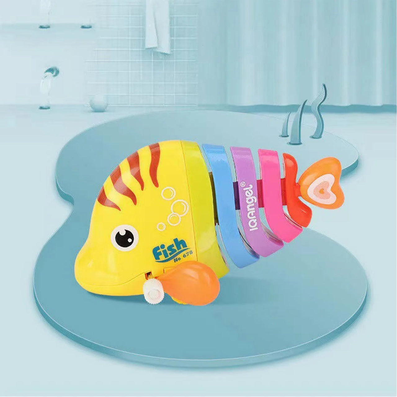 Fish Toy™ - Tęczowa rybka - Zabawka sensoryczna dla dzieci