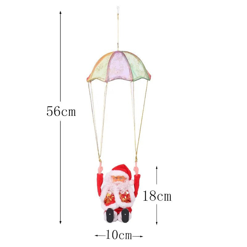 Parachute Santa™ - Mikołaj ze spadochronem - Ozdoby świąteczne