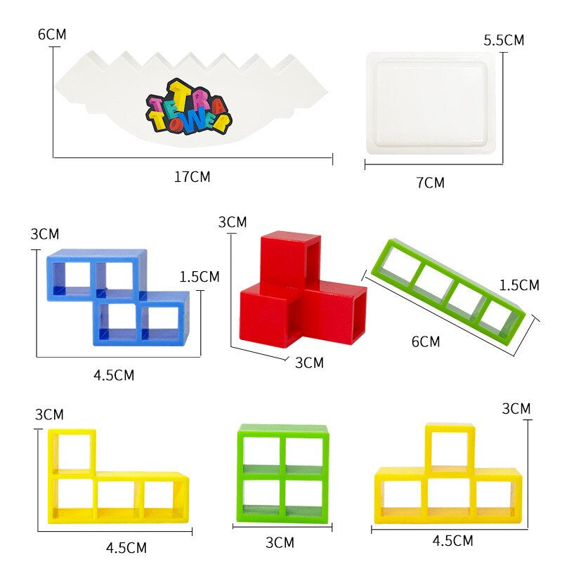 Balance Puzzle Tower™ - Edukacyjna układanka - Gra zręcznościowa wieża