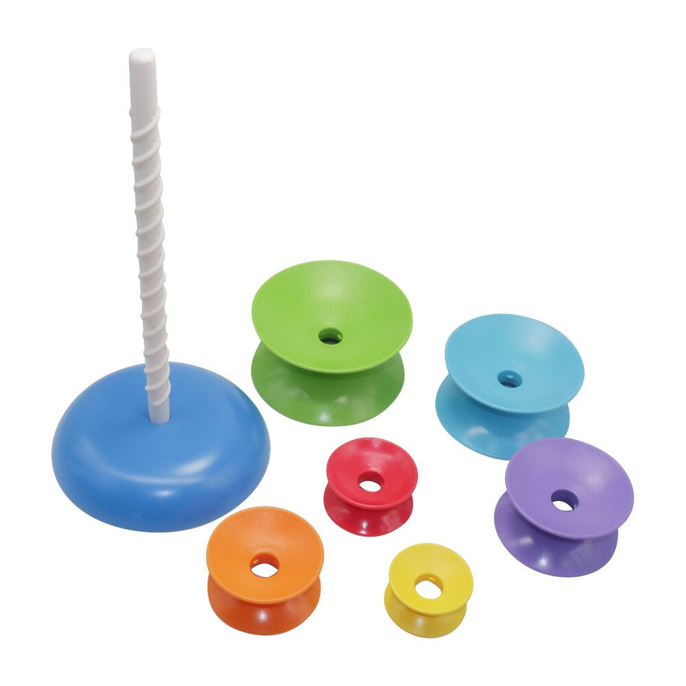 Rainbow Stacking Toy™ - Tęczowa wieża - Kreatywna zabawka edukacyjna