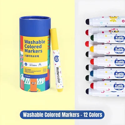 Washable Markers™ - Zmywalne markery - Sztuka bez bałaganu