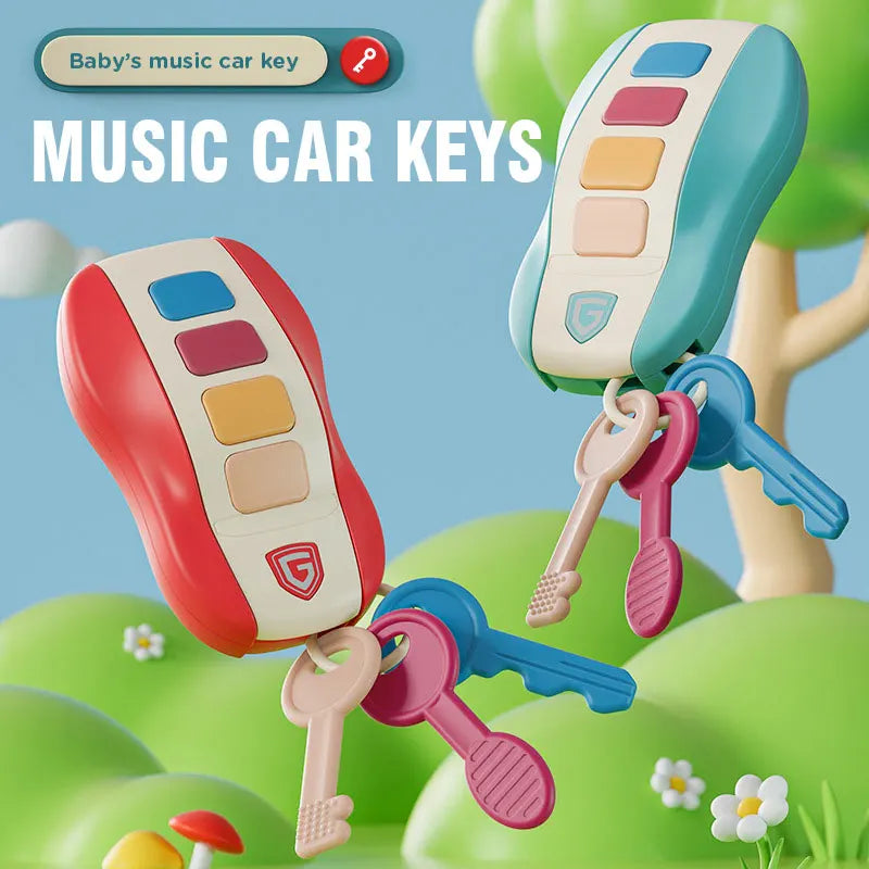 Music Car Key™ - Muzyczne kluczyki samochodowe - Zabawka sensoryczna