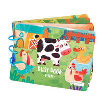 Thumbnail for Quiet Book™ - Książka interaktywna - Edukacyjna zabawka