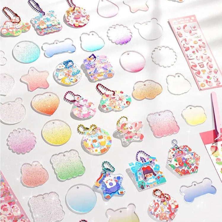 Cute Cartoon Sticker Set™ - Zestaw naklejek 3D - Rozwój kreatywności