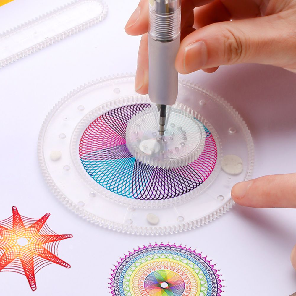 Spirograph™ - Spirograf - Zestaw edukacyjny do rysowania