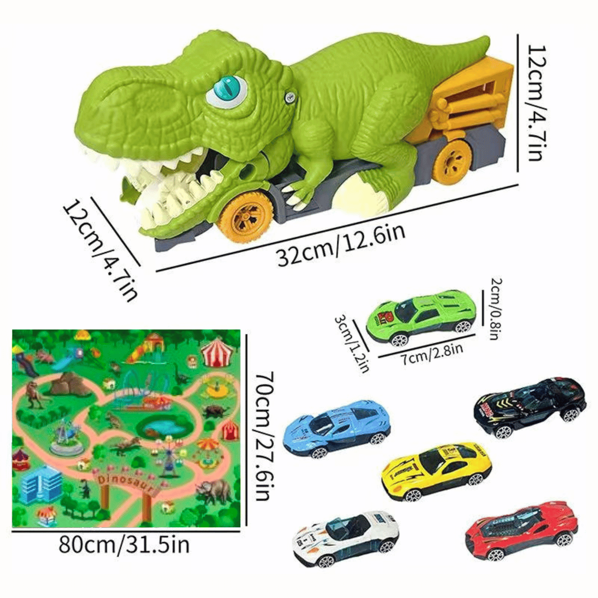 Dino Car Truck™ - Pojazd dinozaur - Auto z dinozaurem