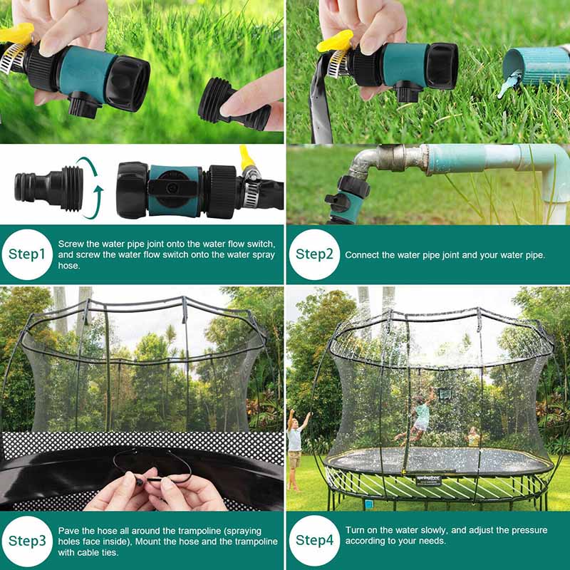 Trampoline Sprinklers™ - Zraszacz do trampoliny - Akcesoria ogrodowe