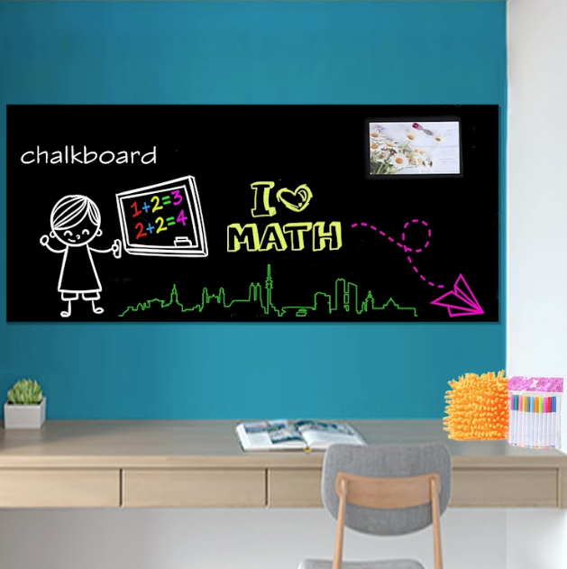 ChalkWall™ - Tapeta tablica kredowa - Samoprzylepna tablica na ścianę